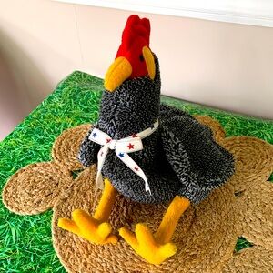 Vintage, North American Bear Co, Cluck the chicken, can stand and sit, E…